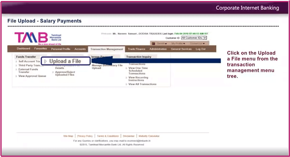 Salary Payments Module